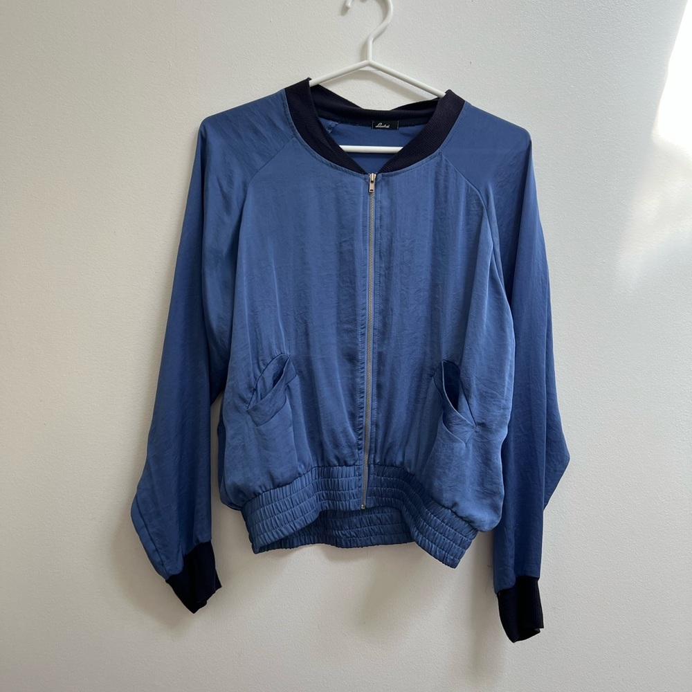 Lisakai Silk Effect Bomber